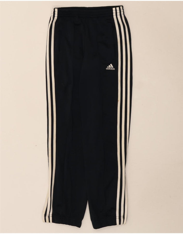 Pantaloni da tuta da ragazzo Adidas Joggers 9-10 anni in poliestere blu navy