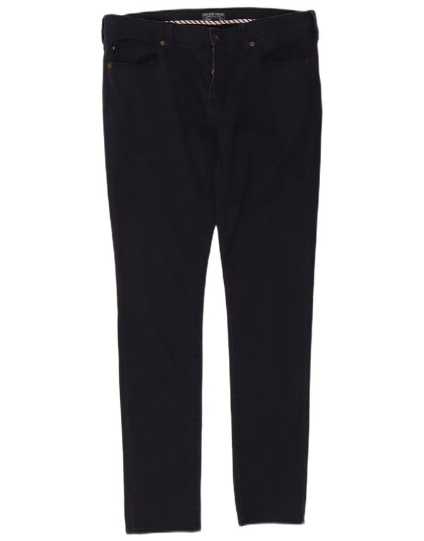 Pantaloni casual skinny da donna Polo Ralph Lauren W32 L32 cotone blu navy