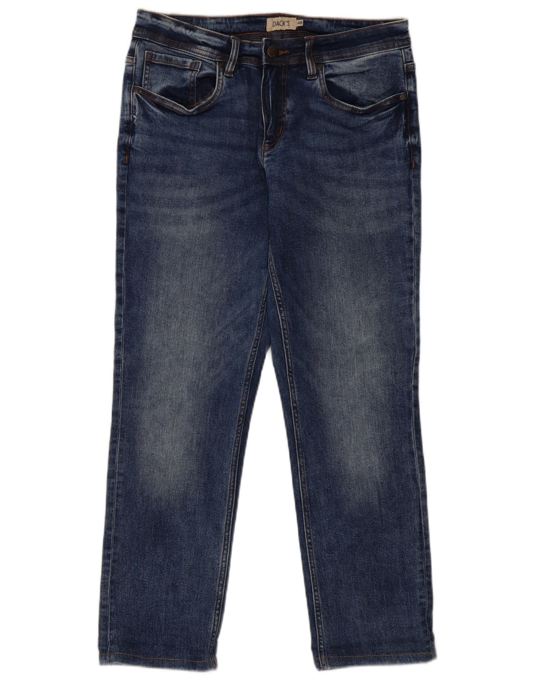 Jeans dritti da uomo DACK'S IT 48 medio W32 L28 blu