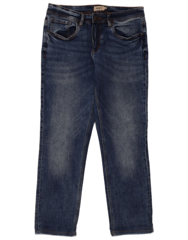 Jeans dritti da uomo DACK'S IT 48 medio W32 L28 blu