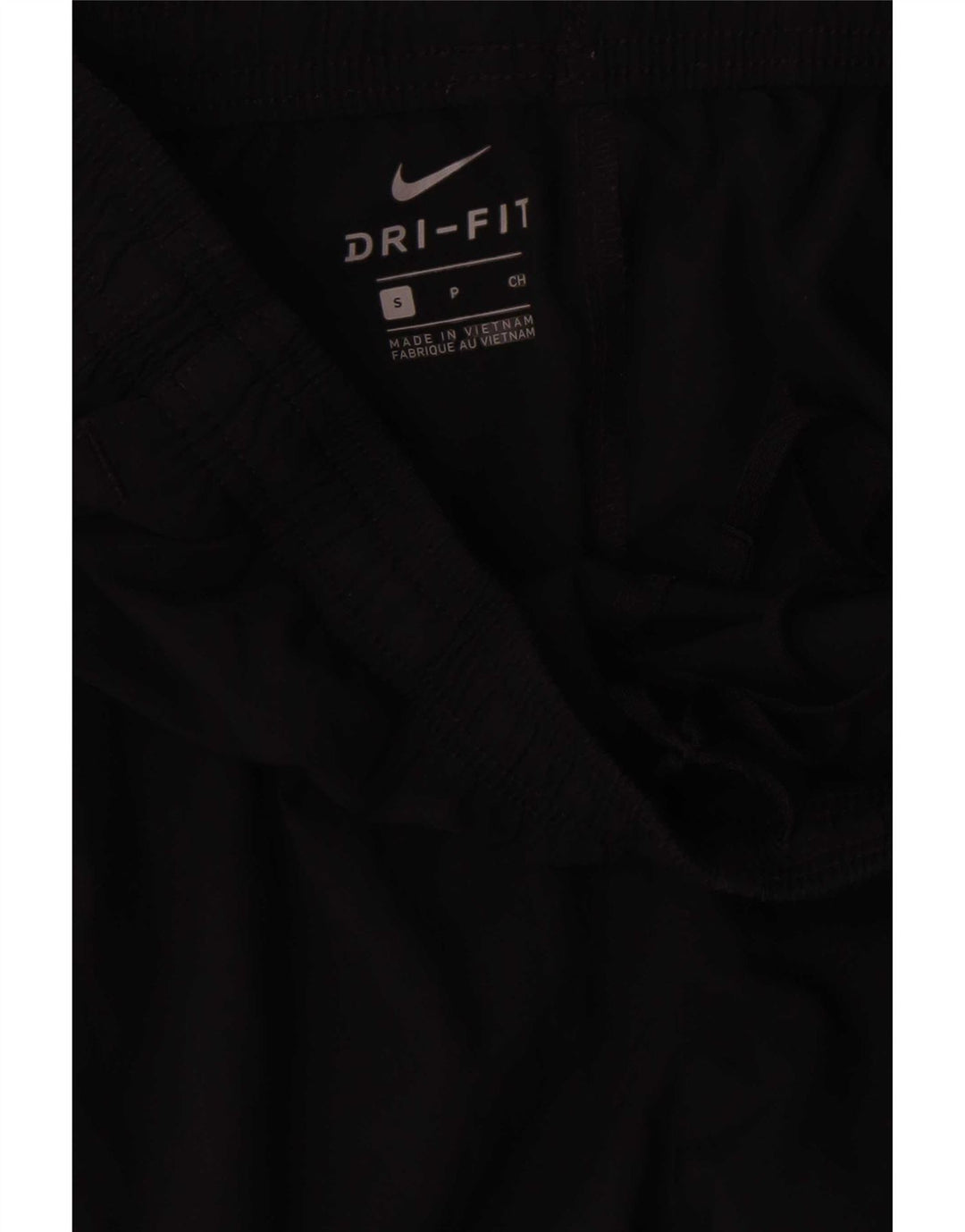 Pantaloni da tuta Nike Dri Fit da donna piccoli in poliestere nero