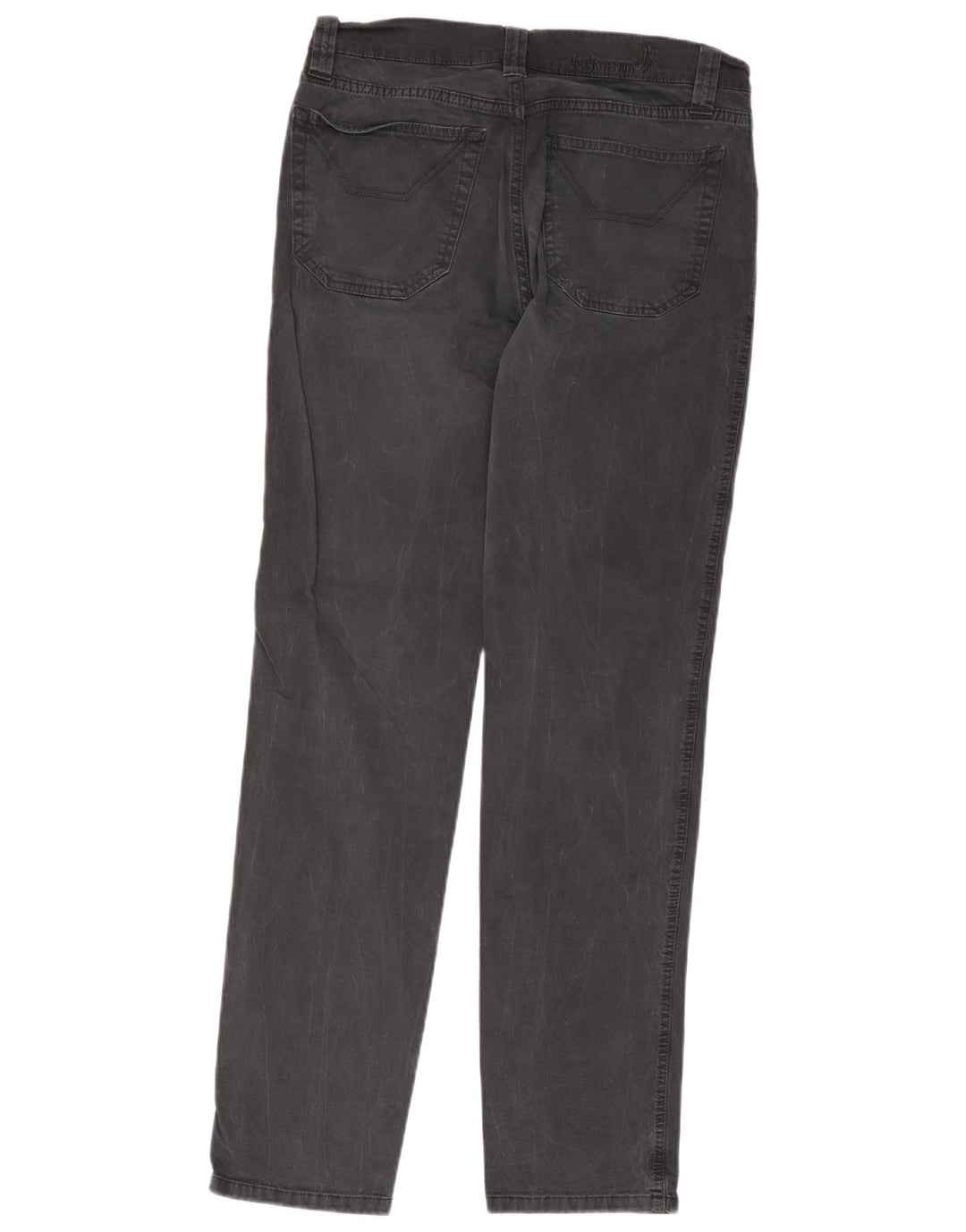 Jeans dritti da uomo Jeckerson W34 L33 cotone grigio