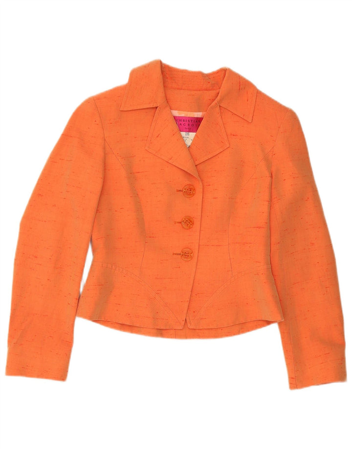 Giacca blazer da donna Bazar De Christian Lacroix EU 38 arancione medio