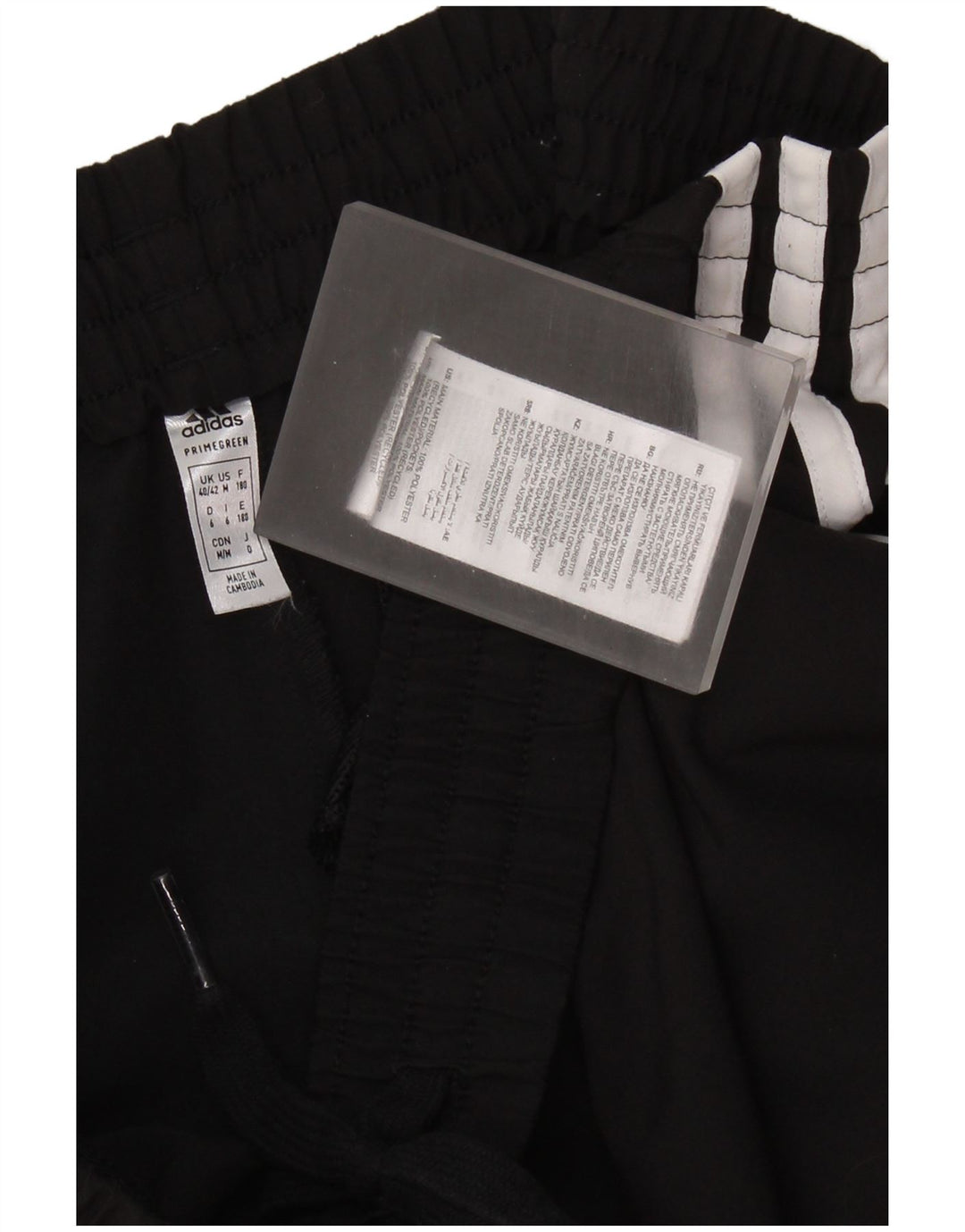 Pantaloni da tuta da uomo ADIDAS Joggers UK 40/42 Medium Nero Poliestere