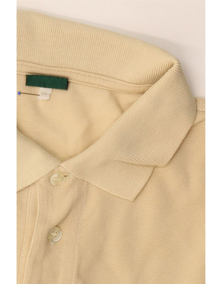 INVICTA Mens Polo Shirt XL Yellow Cotton Vintage Invicta and Second-Hand Invicta from Messina Hembry 