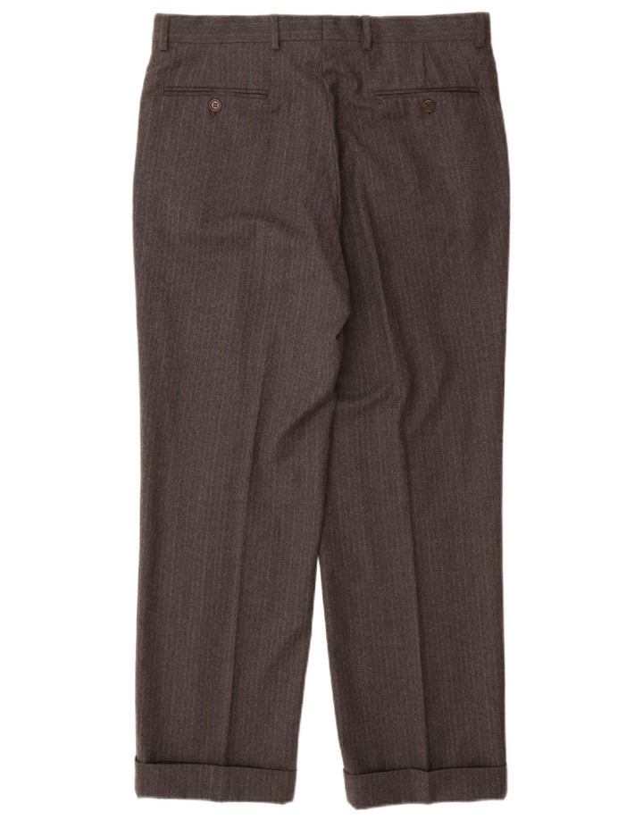 Valentino Abito Uomo 3 Bottoni 2 Pezzi IT 48 Medio W32 L29 Gessato Grigio
