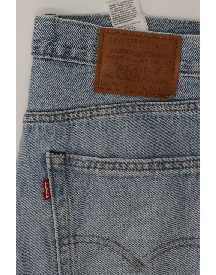 Levi's Uomo 551 Jeans dritti W32 L27 Cotone Blu