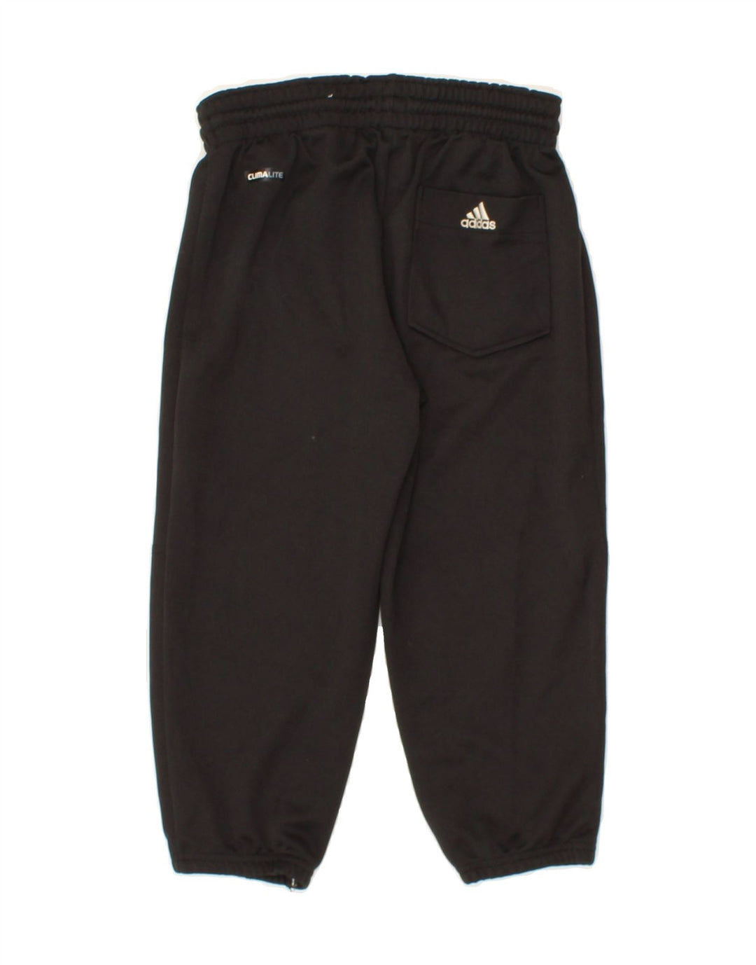 ADIDAS Boys Tracksuit Trousers Joggers 7-8 Years Small  Black Polyester Vintage Adidas and Second-Hand Adidas from Messina Hembry 