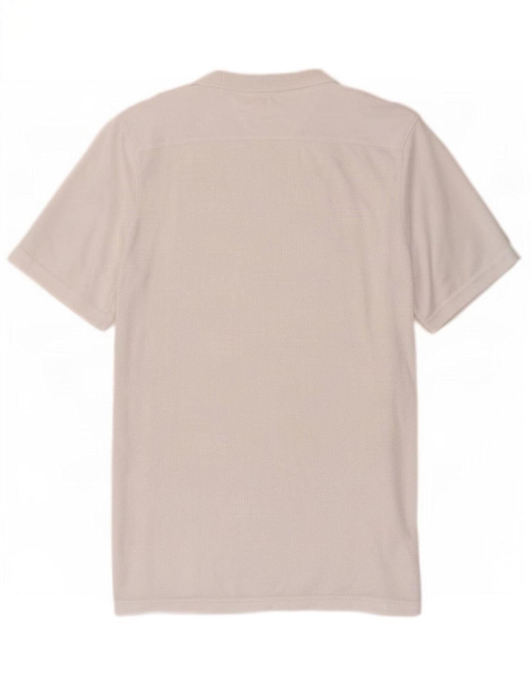 T-shirt Nike da uomo Dri Fit Slim Top in poliestere bianco medio