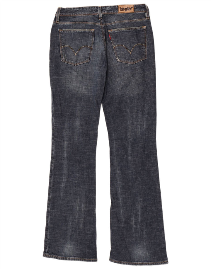 Levi's Donna 572 Jeans Bootcut a vita bassa W31 L34 Cotone blu