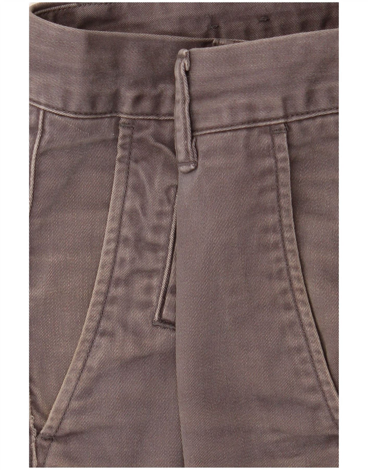 Pantaloncini chino da uomo All Saints W31 in cotone grigio medio