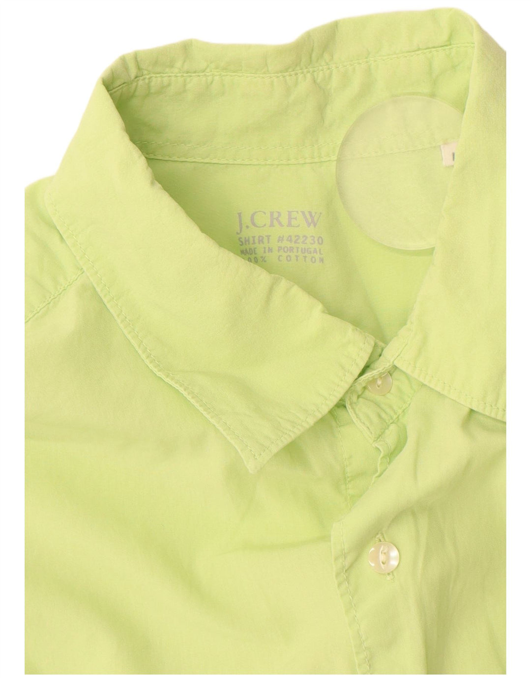Camicia da uomo J. Crew in cotone verde medio