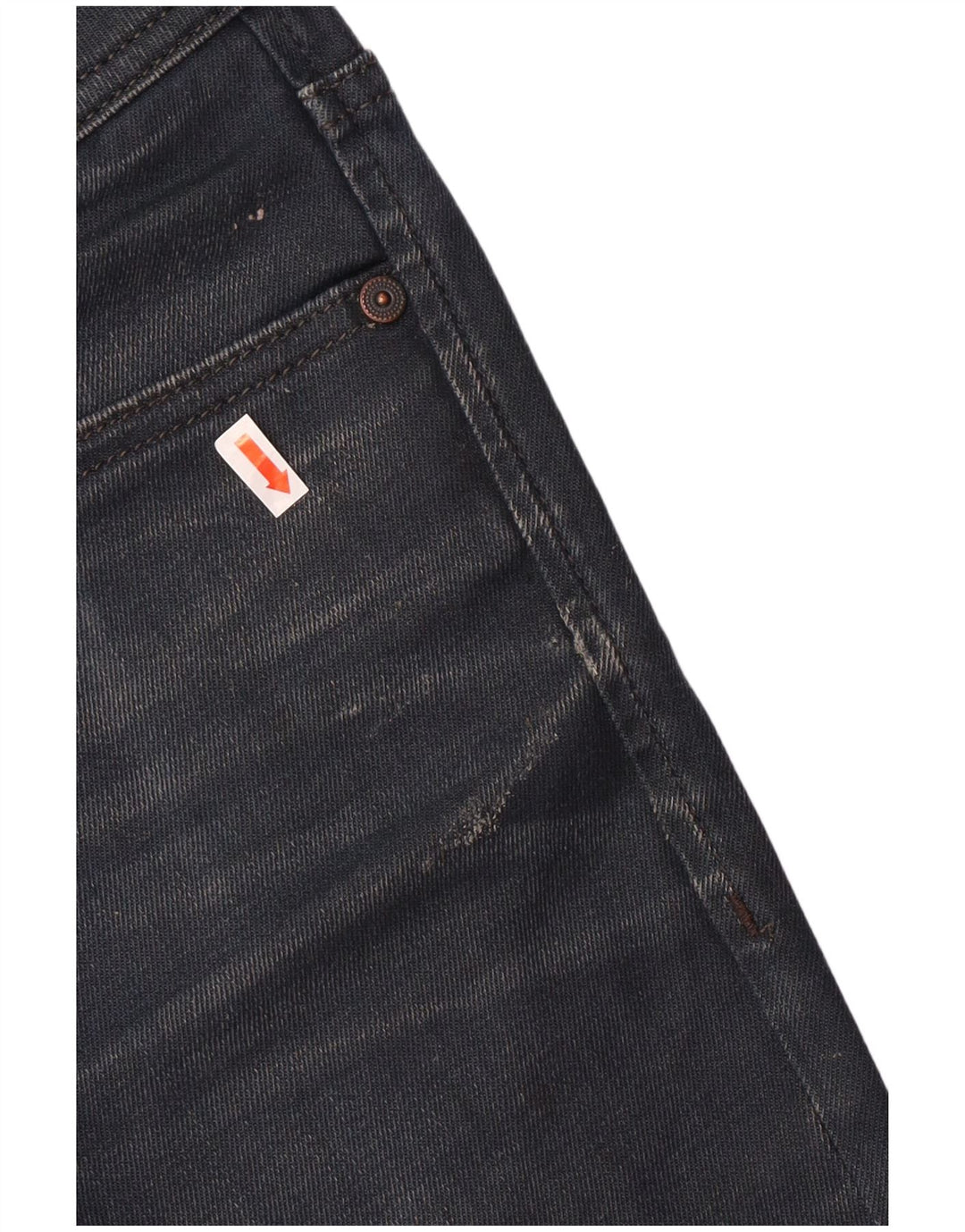 JACK & JONES Jeans dritti Clark da uomo W30 L29 cotone blu navy