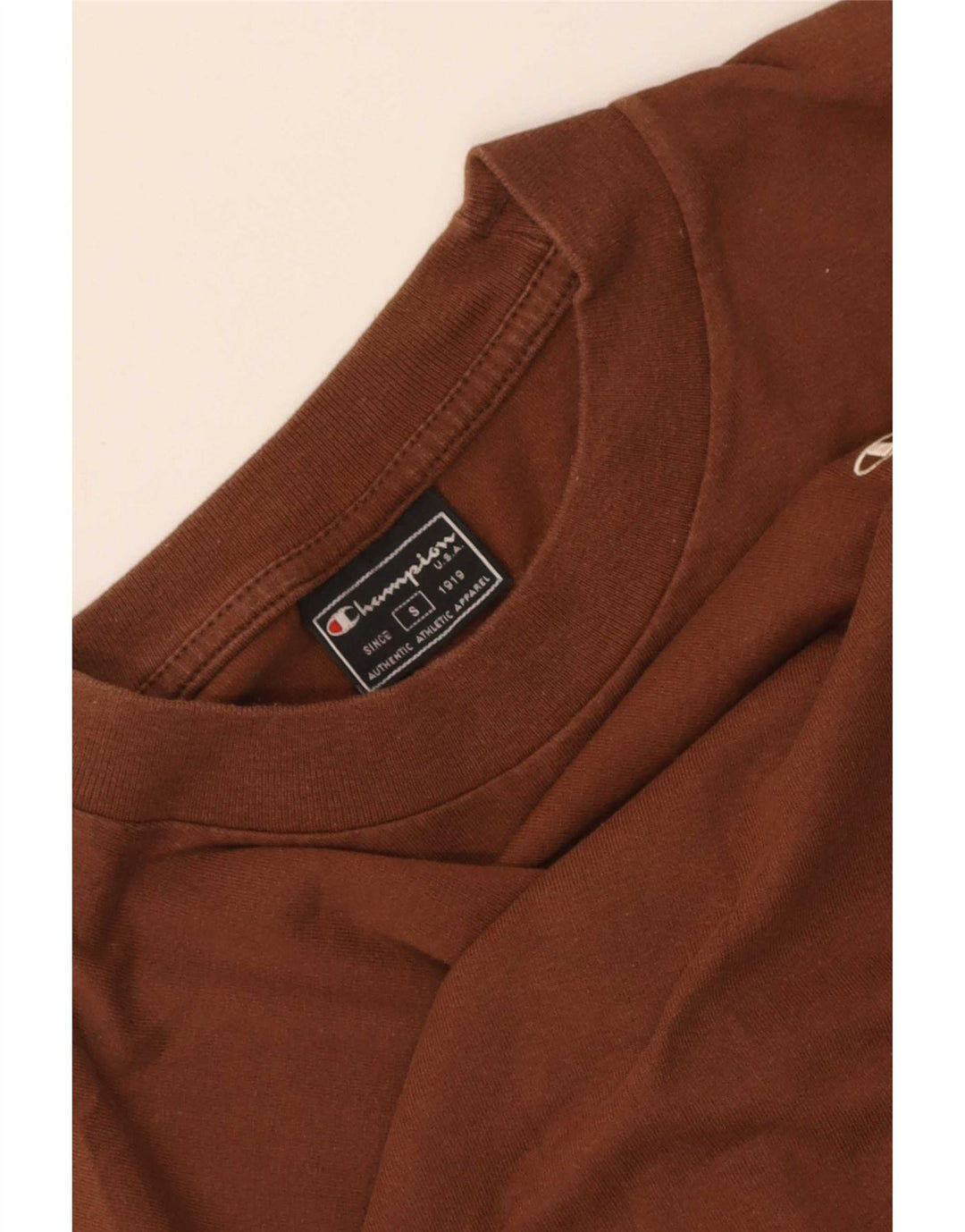 Maglietta corta da donna Champion UK 10 piccola marrone