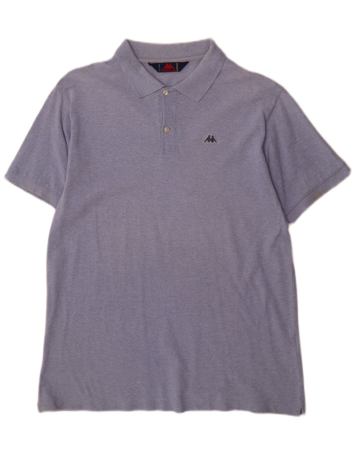 Polo Kappa Uomo XL Cotone Blu
