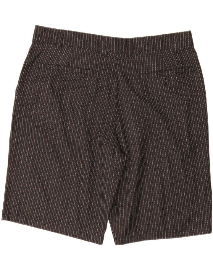 O'NEILL Mens Chino Shorts  W40 XL Black Striped Polyester Vintage O'Neill and Second-Hand O'Neill from Messina Hembry 