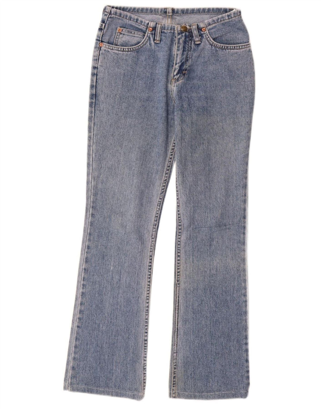 Jeans Bootcut da donna Lee W27 L28 cotone blu