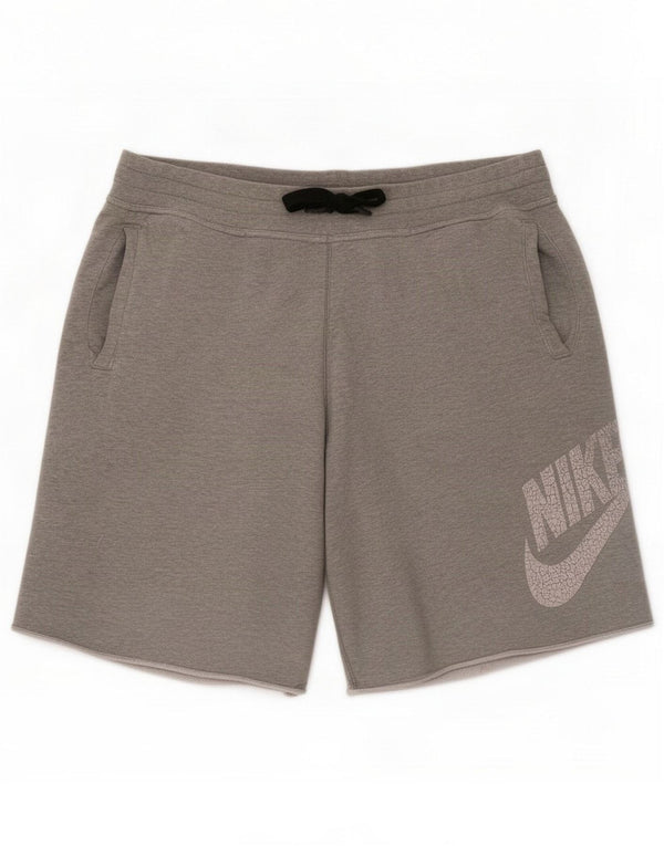 Pantaloncini sportivi Nike da uomo con grafica XL Cotone chiazzato grigio