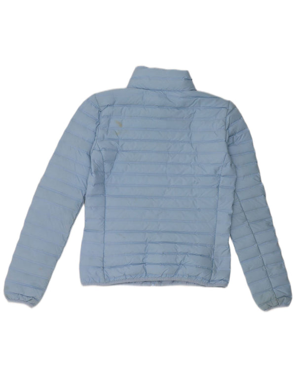 Giacca imbottita da donna Adidas UK 4/6 XS poliestere blu