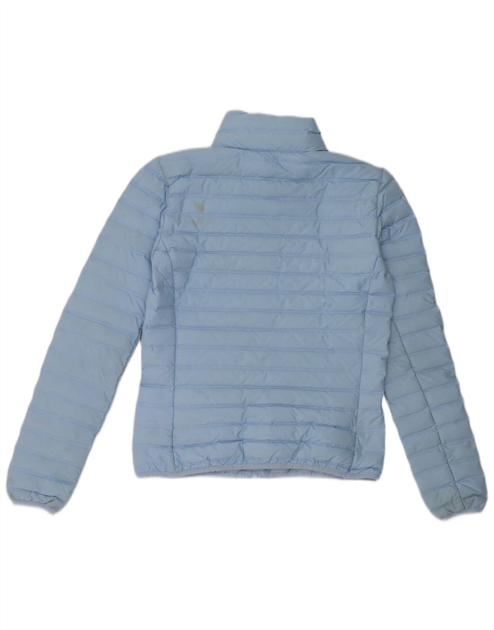 Giacca imbottita da donna Adidas UK 4/6 XS poliestere blu