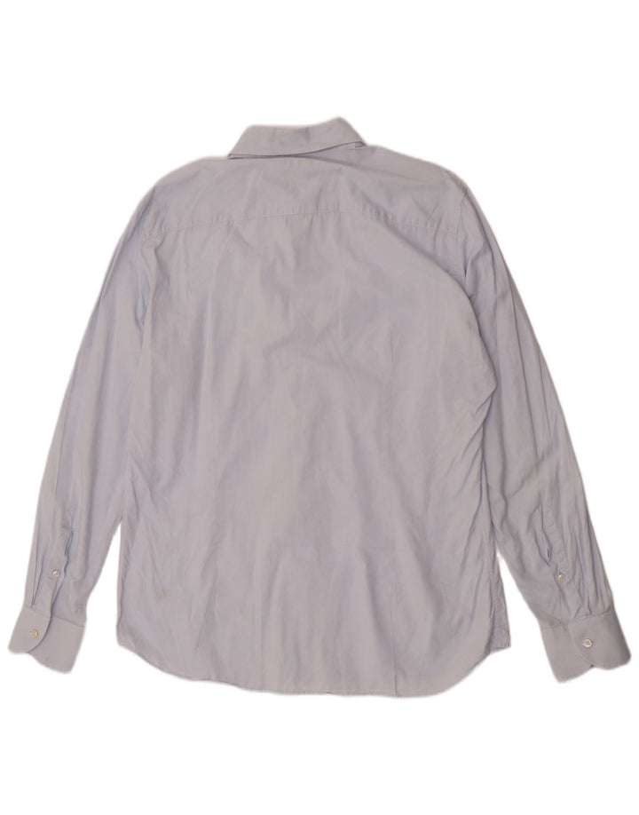 Camicia da uomo Fay taglia 43 17 XL blu