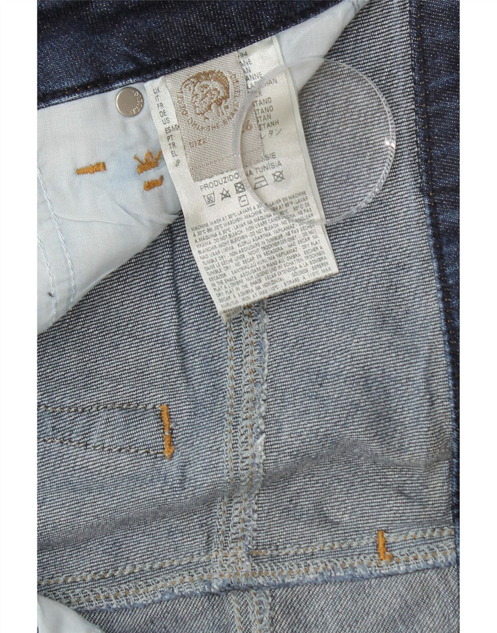 DIESEL Jeans Skinzee Banana da donna cropped W26 L24 cotone blu