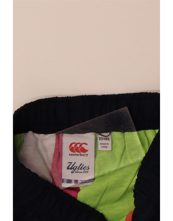 Pantaloni da tuta con grafica per ragazze CANTERBURY 9-10 anni blu navy