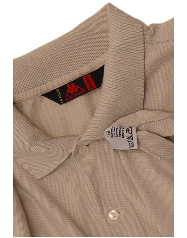 Polo Kappa Uomo 2XL Cotone Beige
