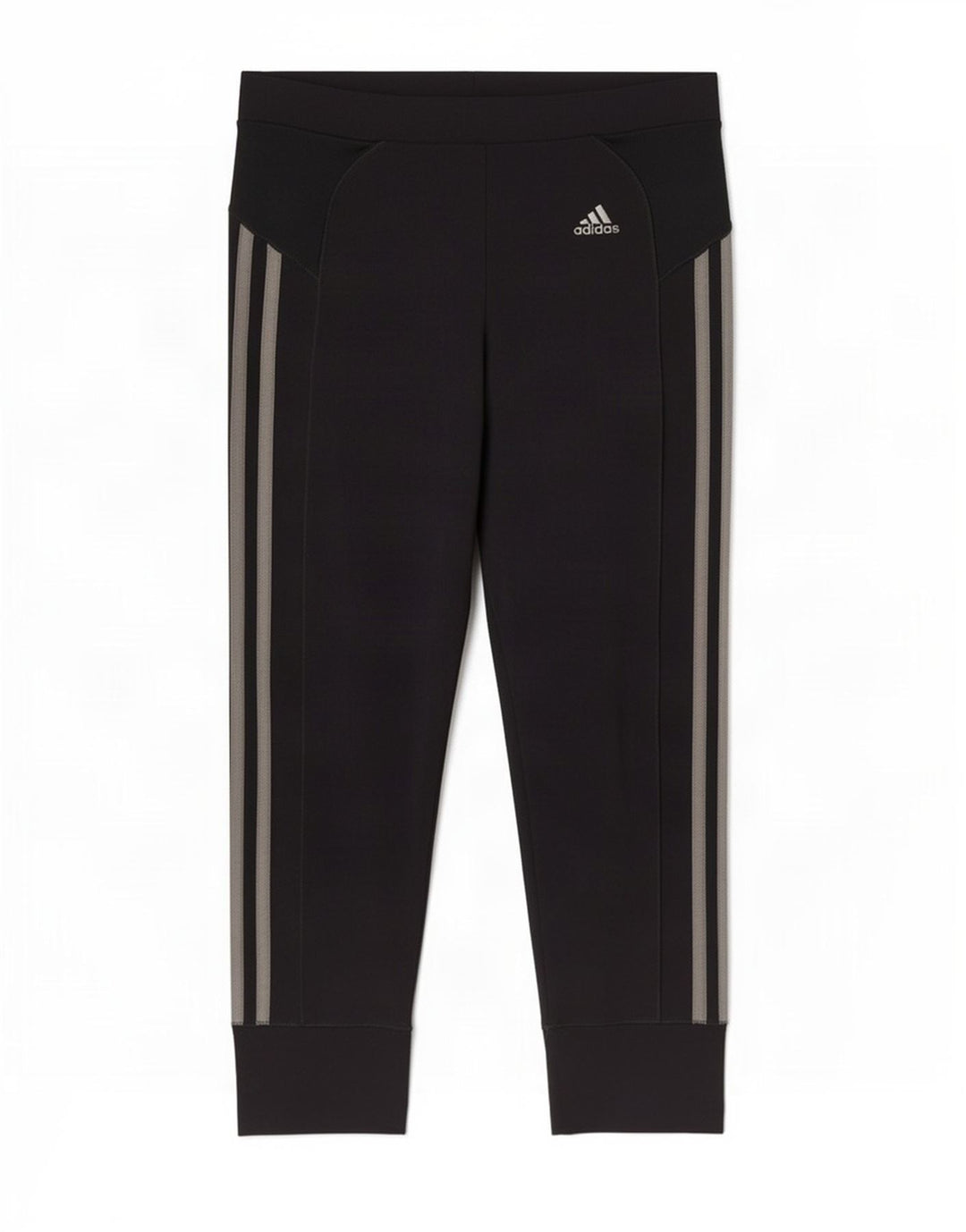 Leggings Capri da donna Adidas UK 8 Small poliestere nero