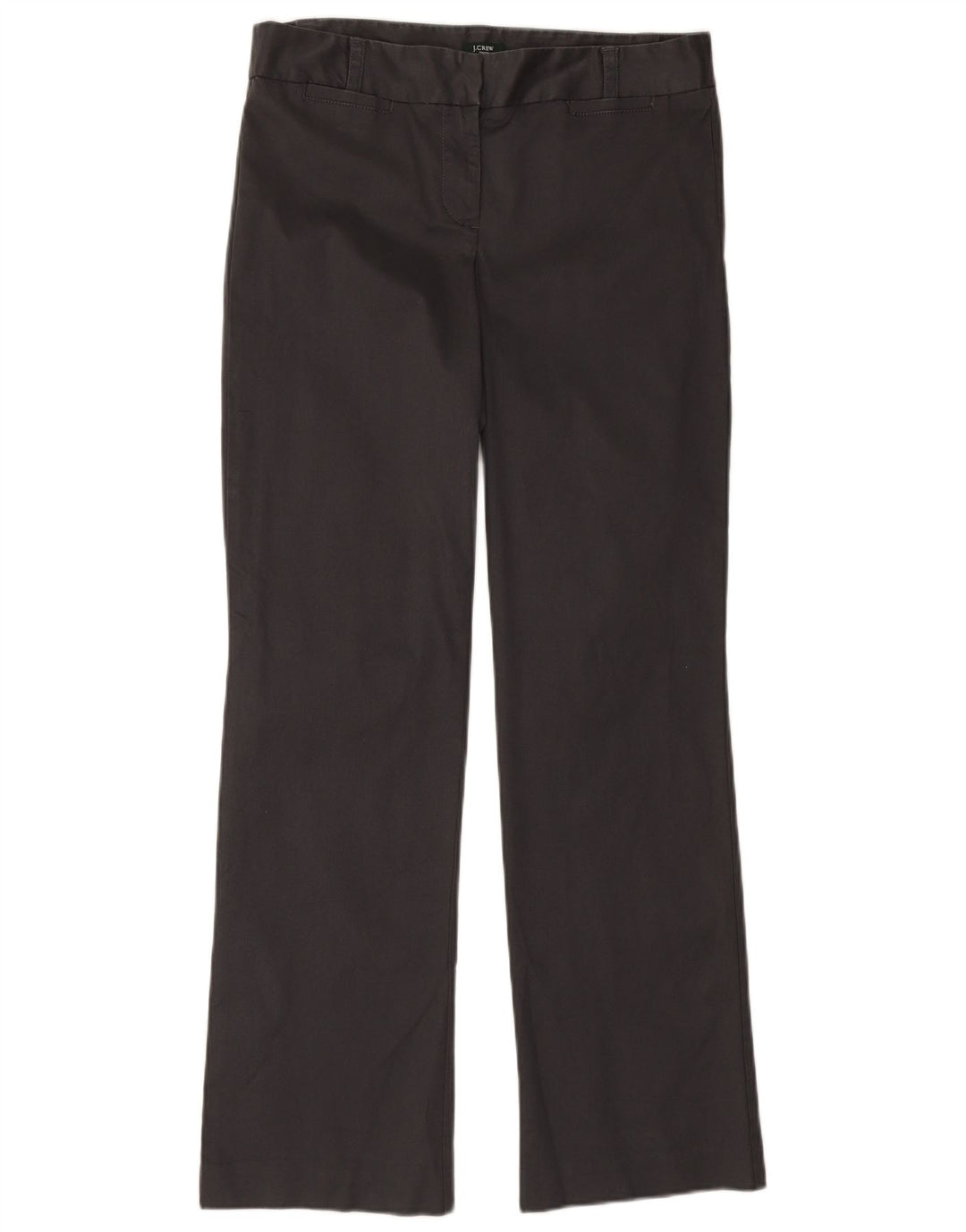 J. CREW Womens City Fit Regular Chino Trousers US 8 Medium W32 L31 Grey