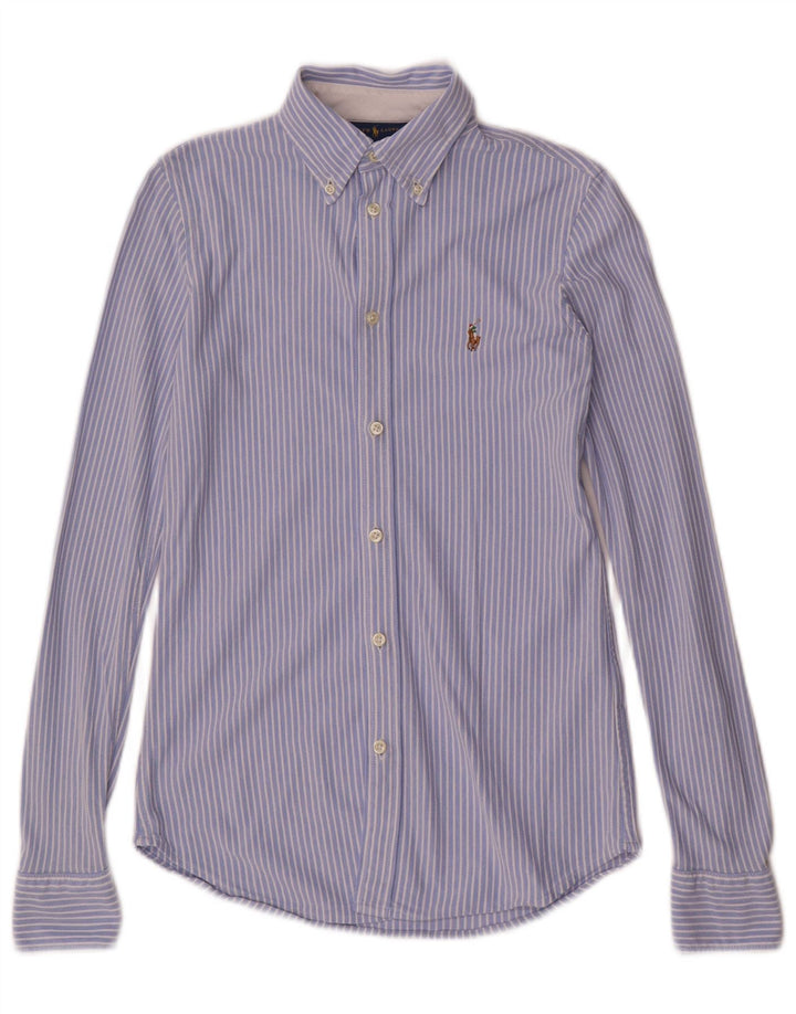 Camicia da uomo Ralph Lauren piccola a righe blu