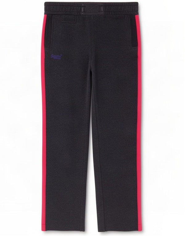 Pantaloni da tuta da donna Superdry UK 16 Large Blu Navy Colourblock