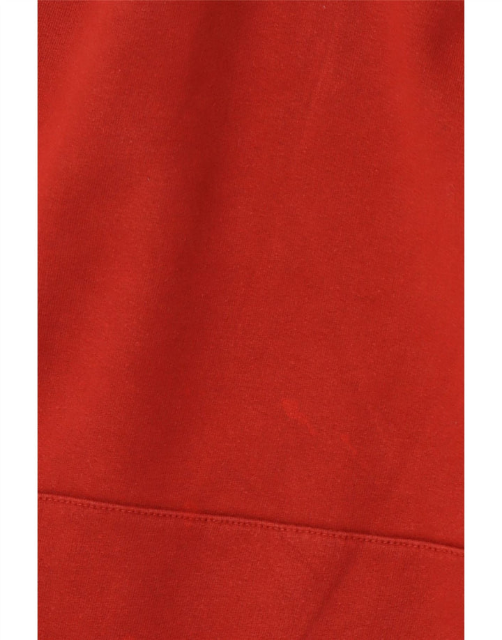Maglione con cappuccio dalla vestibilità standard da uomo LEVI'S piccolo in cotone rosso