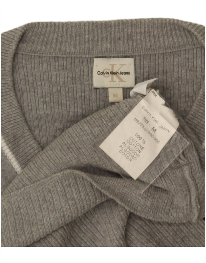 Canotta da uomo Calvin Klein Jeans Canotta in cotone grigio medio