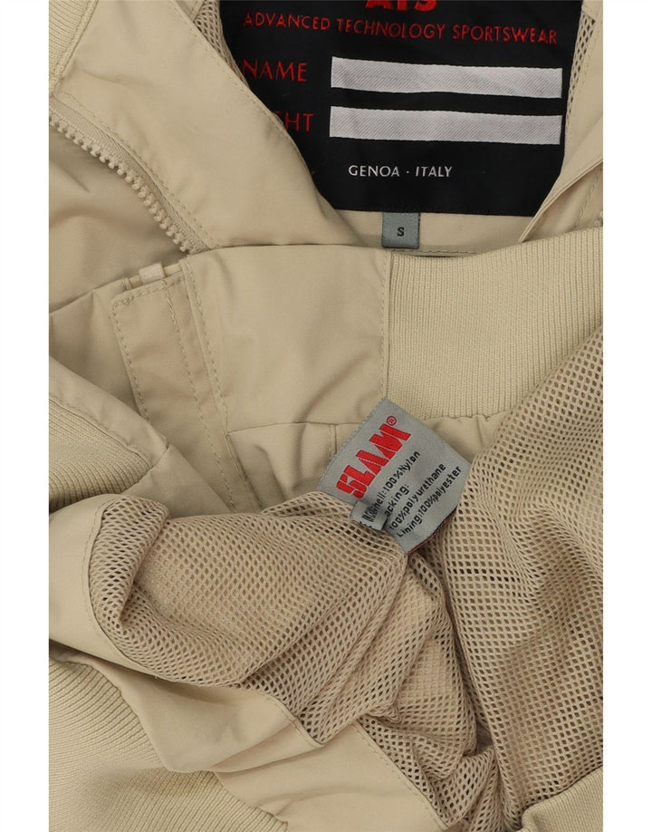 Giubbotto bomber da uomo Slam UK 36 piccolo nylon verde