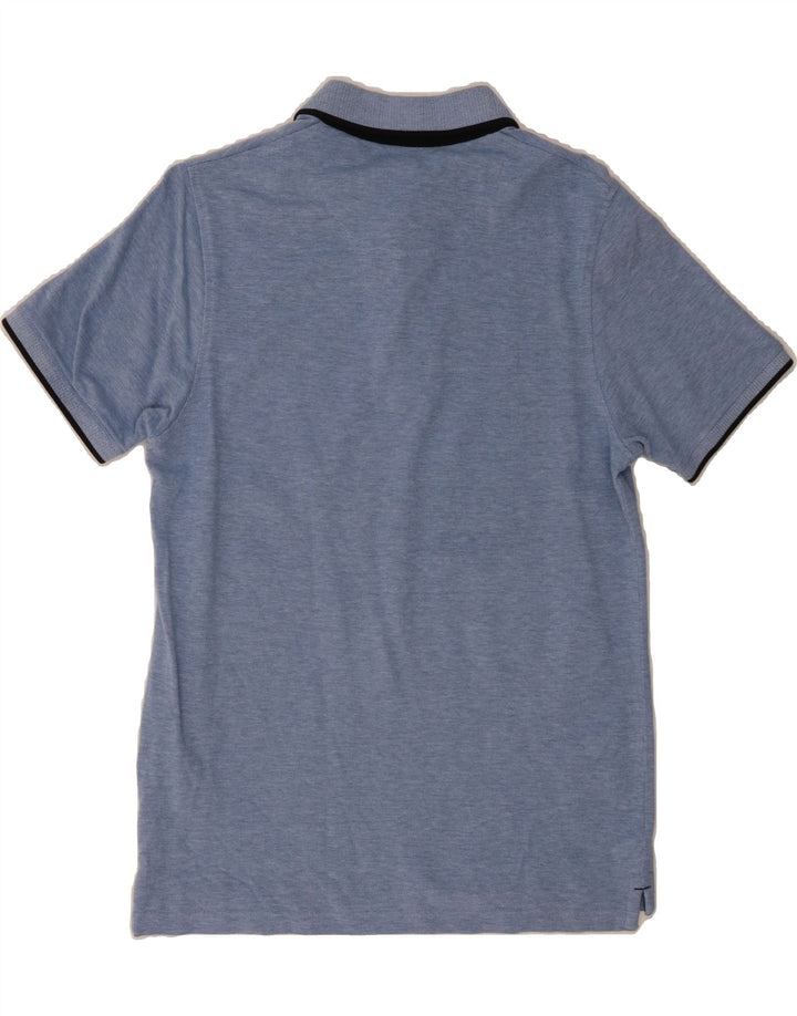 JACK & JONES Mens Polo Shirt Small Blue Cotton Vintage Jack & Jones and Second-Hand Jack & Jones from Messina Hembry 