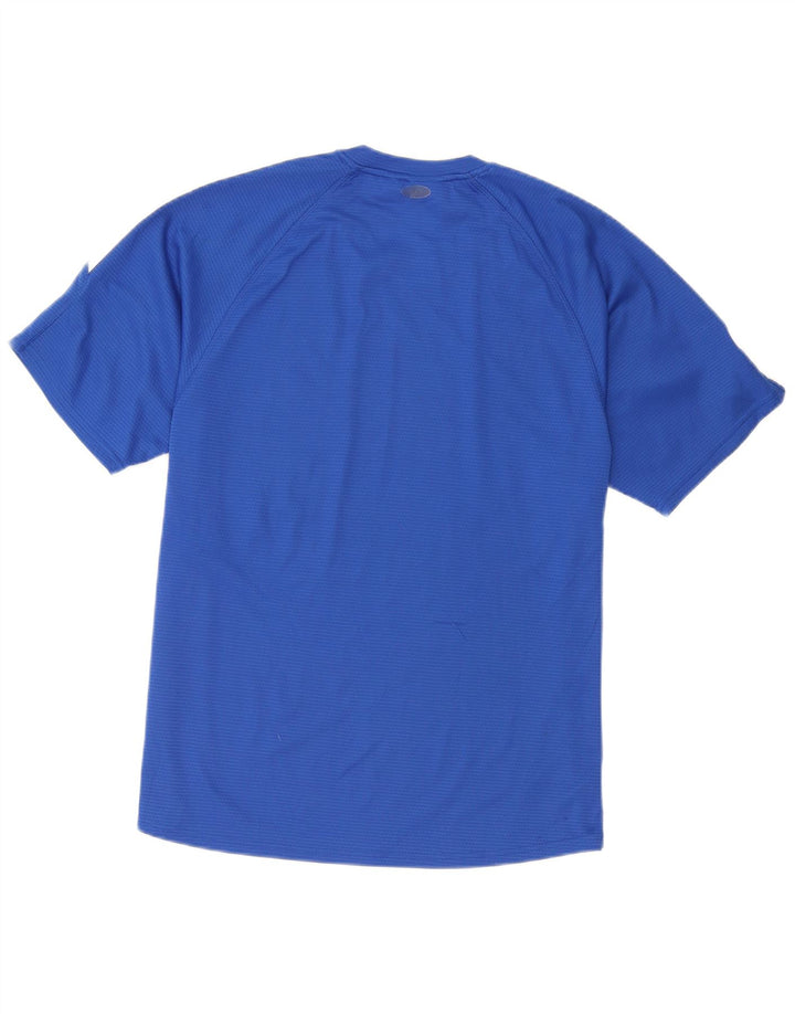 T-shirt da uomo Adidas Top grande blu in poliestere