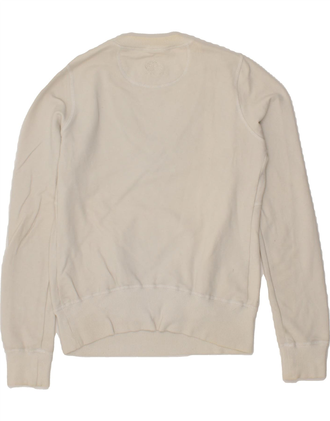 FORNARINA Womens Sweatshirt Jumper UK 10 Small White Cotton Vintage Fornarina and Second-Hand Fornarina from Messina Hembry 