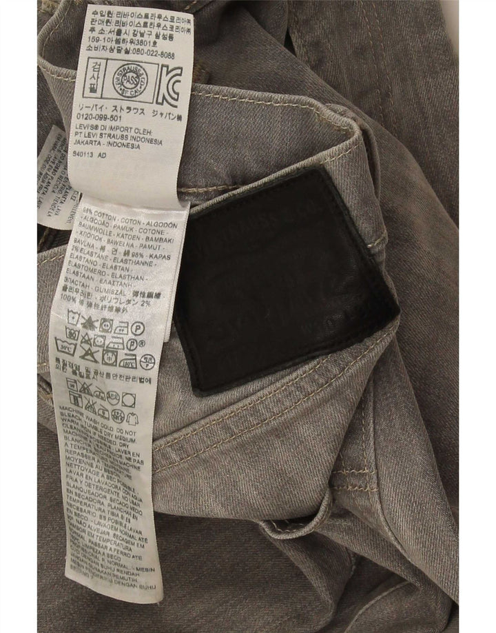 Jeans Levi's Uomo 511 Slim W30 L30 Cotone Grigio