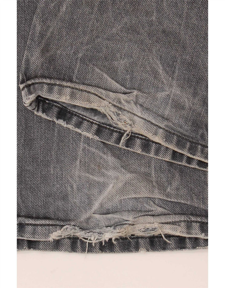 Jeans dritti cargo da uomo Diesel W32 L34 in cotone blu