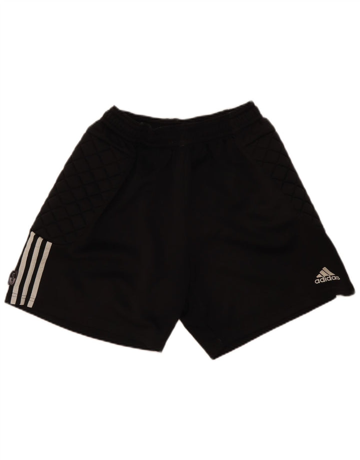 Pantaloncini sportivi Adidas Climalite da uomo grandi in poliestere nero