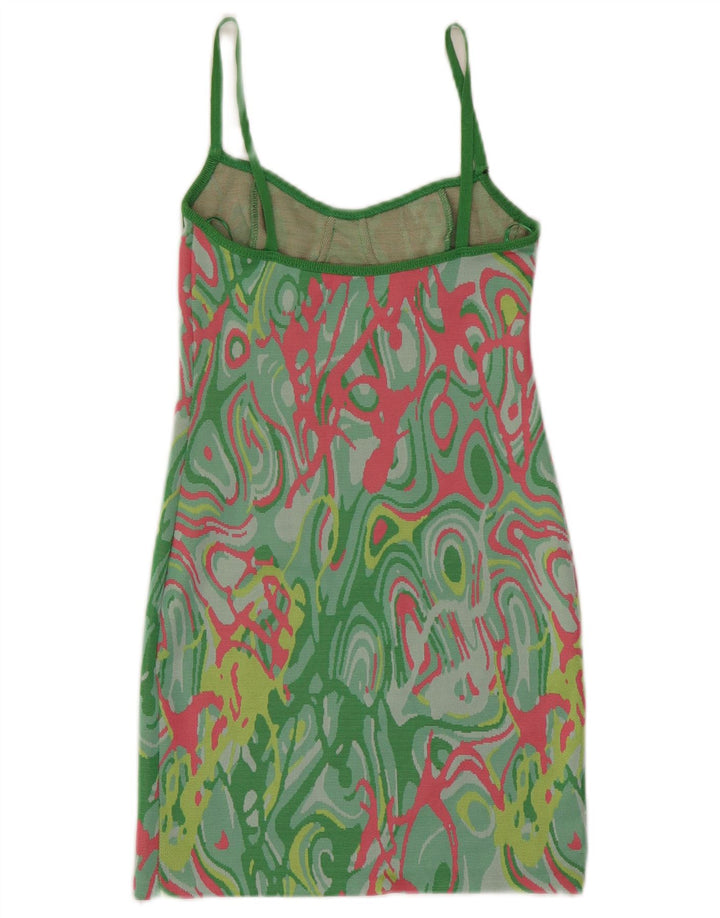 Abito tubino Zara da donna con motivo astratto UK 8 piccolo multicolore