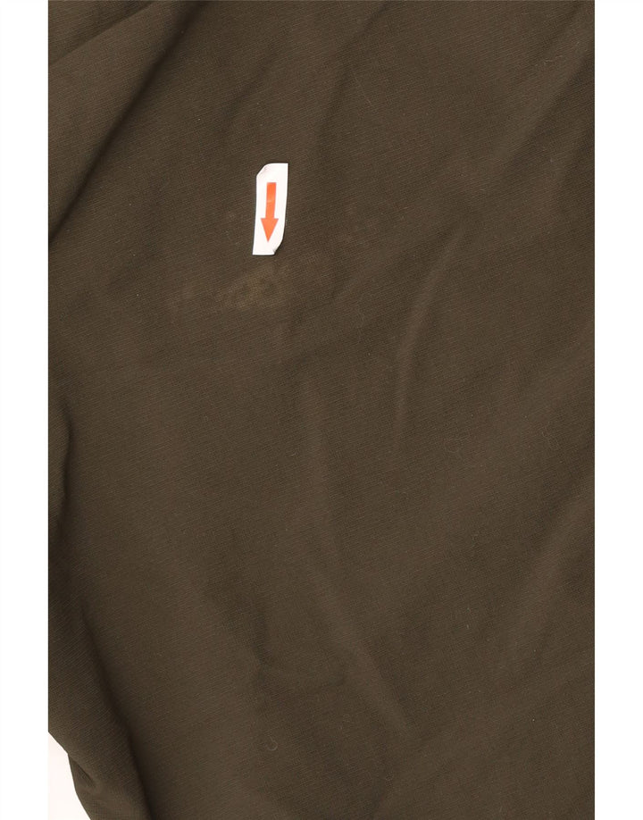 Pantaloncini da bagno grafici da uomo Adidas grandi in nylon kaki