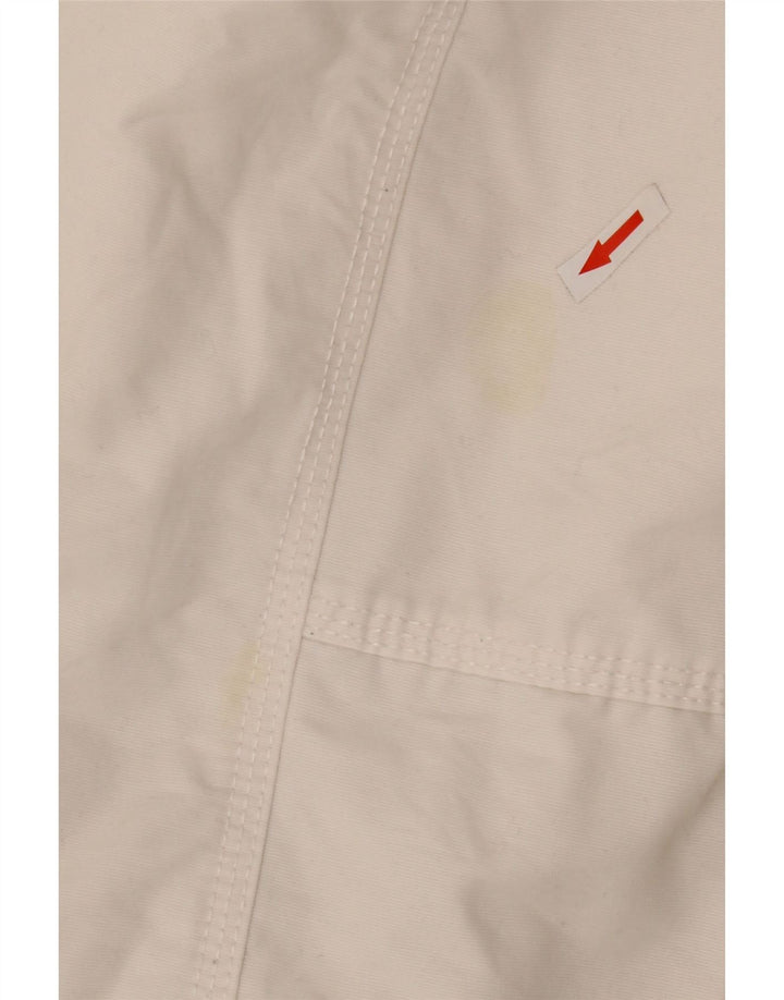 Giubbotto bomber grafico da uomo Camp David UK 46 3XL cotone bianco