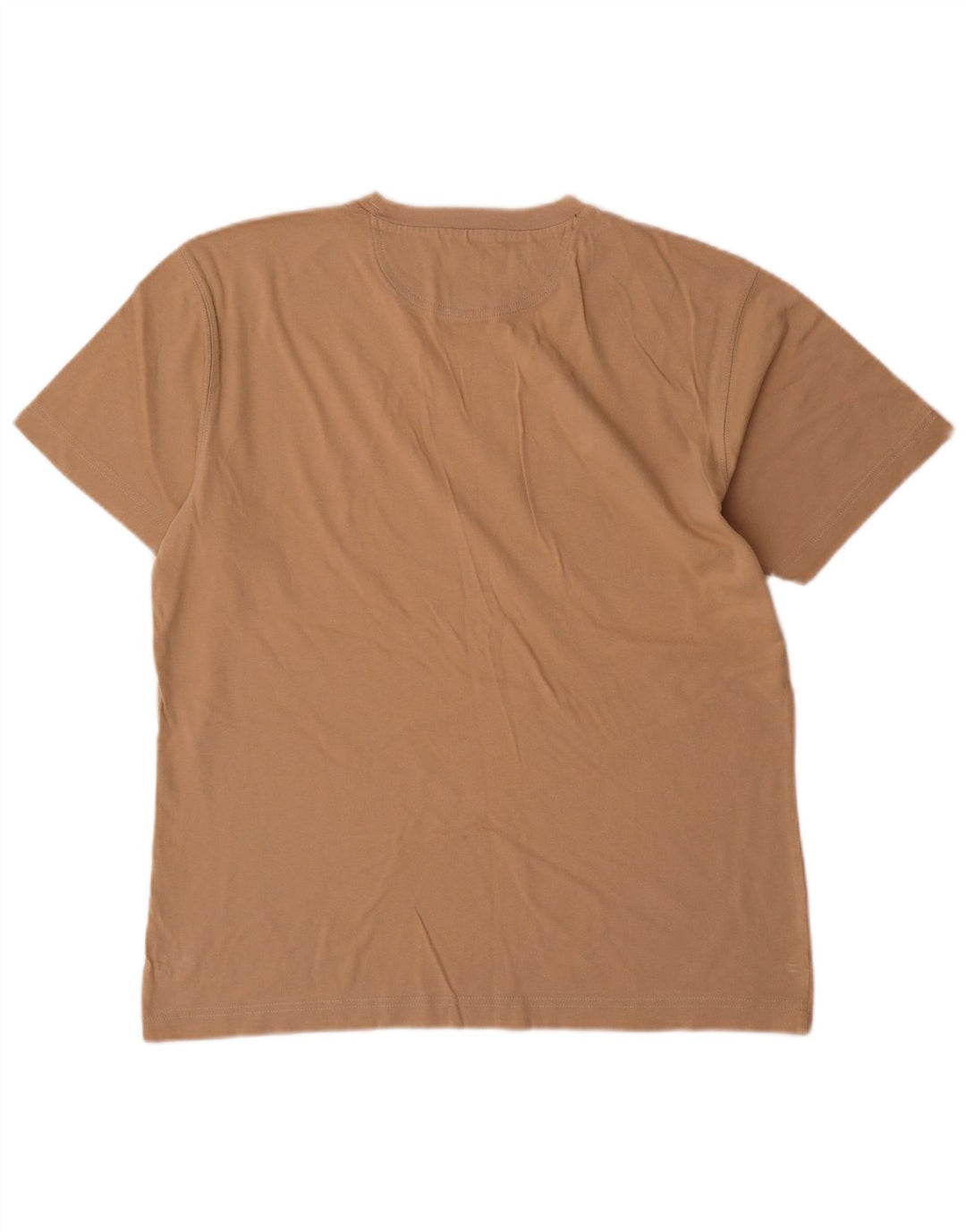 T-shirt da uomo CHAMPION Top in cotone beige medio