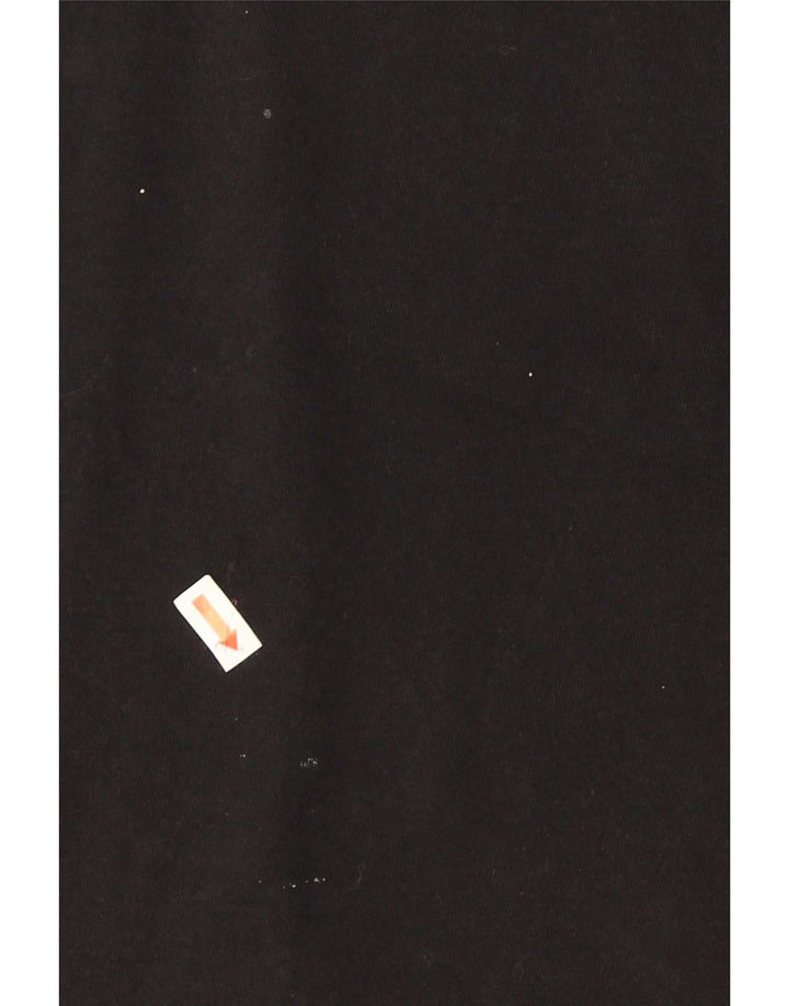 T-shirt grafica da uomo Umbro Top grande in cotone nero