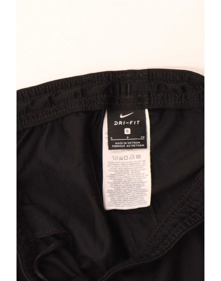 Pantaloni da tuta Nike Dri Fit da uomo piccoli in poliestere nero