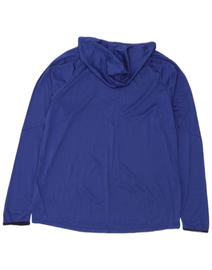 Tuta da uomo pullover con cappuccio Russell Athletic Top XL poliestere blu