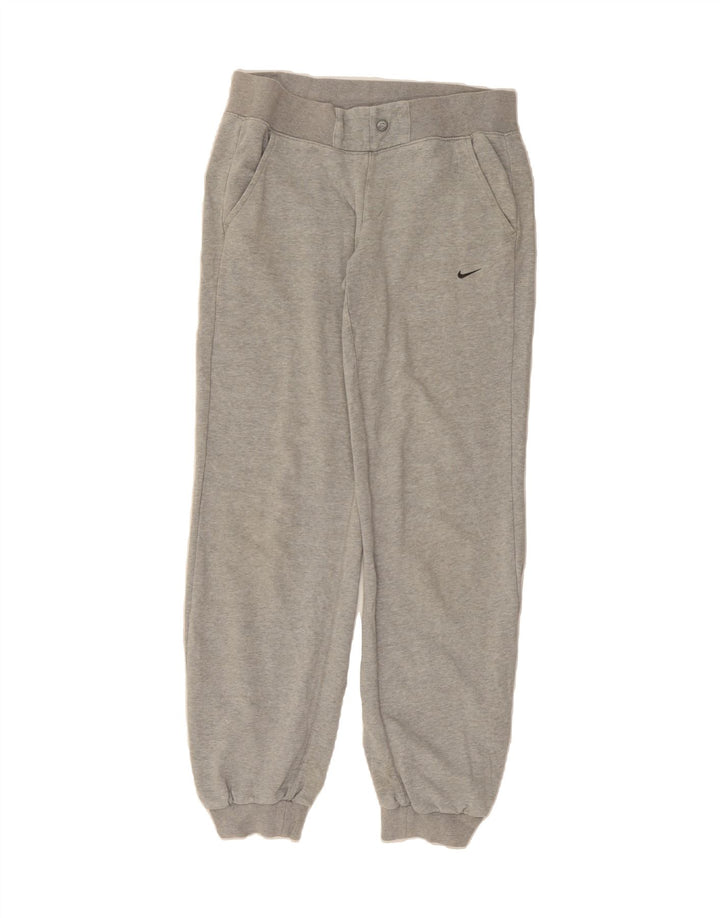 NIKE Womens Tracksuit Trousers Joggers UK 12/14 Medium Grey Cotton Vintage Nike and Second-Hand Nike from Messina Hembry 
