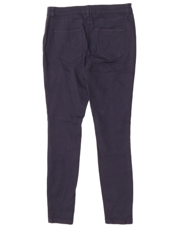 Pantaloni casual skinny da donna Fat Face UK 12 Medium W30 L28 Blu navy